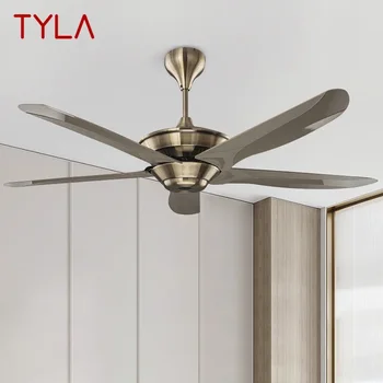 TYLA Nordic Без подсветки, потолочный вентилятор, гостиная в американском ретро стиле, спальня, кабинет, Кафе, отель
