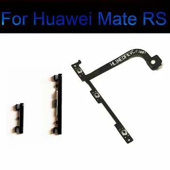 Кнопка включения громкости для Huawei Mate RS ВКЛ ВЫКЛ Увеличение Уменьшение громкости Боковая кнопка Клавиши переключения Замена гибкого кабеля Запасные Части для ремонта