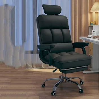 Компьютерный Подъемный Поворотный Офисный стул Удобное Мобильное Офисное кресло со спинкой для письма Мебель для дома Dorm Sillas Gamer 0