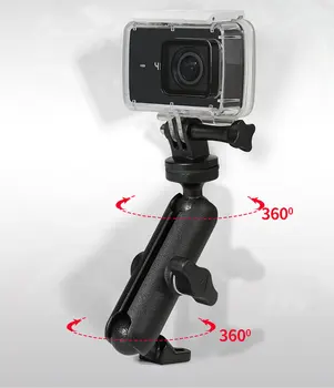 Держатель Велосипедной Камеры Кронштейн Для Крепления Зеркала на Руле 1/4 Металлический для GoPro Hero ДЛЯ SUZUKI Bandit GSF600S GSF600S GSF600 S GSF600 S 5