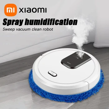 2024 Xiaomi Smart Sweeping Mop Робот-пылесос для сухой и влажной уборки Перезаряжаемый робот-бытовой прибор с увлажняющим спреем