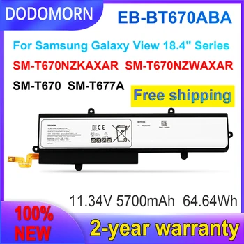DODOMORN Новый Аккумулятор EB-BT670ABA Для Samsung Galaxy View Tahoe 18,4 