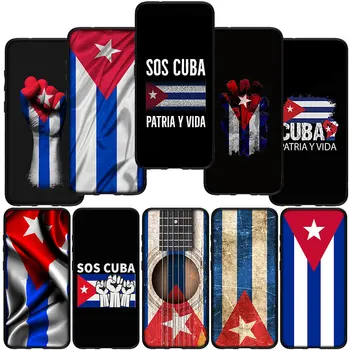 Чехол с изображением флага Кубы для телефона Realme C2 C3 C12 C25 C15 C21Y C25Y C21 C11 C31 C30 C33 5 5I 6 9i 8 Мягкий Чехол