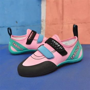 Новая детская обувь для скалолазания, нескользящая Профессиональная подростковая обувь для скалолазания, Детская обувь для тренировок по скалолазанию 2051