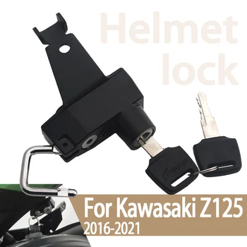Для Kawasaki Z125 Z 125 Комплект Замка Шлема Мотоциклетные Шлемы Защитный Противоугонный Замок Из Нержавеющего Прочного Алюминиевого Сплава Аксессуары