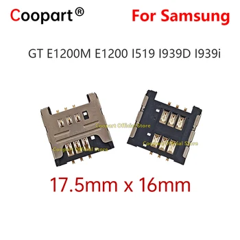 Разъем держателя гнезда для SIM-карты 2шт для Samsung GT E1200M E1200 I519 I939D I939i Размер 17,5 * 16 мм