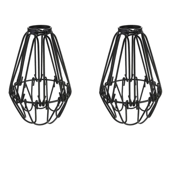 3 Шт Железная Защитная Лампа Для Лампы, Потолочный Вентилятор И Крышки Для Лампочек, Промышленный Подвесной Светильник В Винтажном Стиле 5