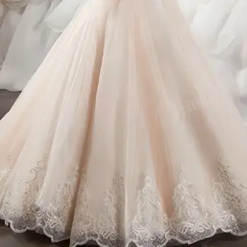 HYGLJL/пышная юбка в стиле ретро из тюля для девочек, кружевное вечернее платье с цветочным узором для девочек, свадебное платье для Первого причастия, платья принцесс 5