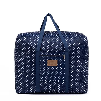 Ручной багаж из утолщенной ткани Оксфорд, сумка для хранения одеяла для одежды, складывающаяся дорожная сумка для организации путешествий