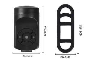 Велосипедный Электрический звонок USB-клаксон для зарядки велосипеда MTB Предупреждение о горном велосипеде Защитное кольцо Водонепроницаемый Звонок Аксессуары для велоспорта 5
