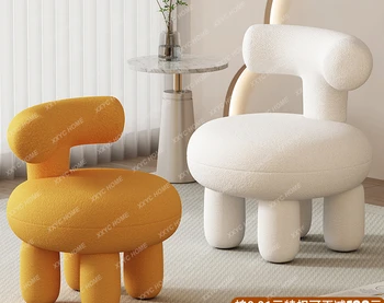Креативный и немного роскошный стул интернет-знаменитости Современный минималистский диван-кресло для гостиной для одного человека