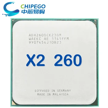 Athlon II X2 260 3,2 ГГц/ разъем am3 am2 + /938 pin/ Двухъядерный процессор X2-260 В наличии НА СКЛАДЕ