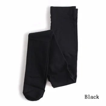2019 Новые зимние теплые колготки в вертикальную полоску для похудения, красивые тонкие носки с защитой от зацепления за проволоку снизу