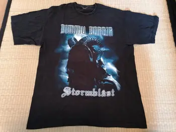DIMMU BORGIR Stormblast TS 2005 Подарок для фаната Черная футболка всех размеров AC1088