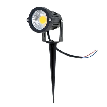 6X IP65 Наружный ландшафтный светодиодный светильник для газона Садовый прожектор 5 Вт 12 В переменного постоянного тока