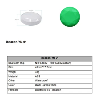 6X NRF51822 Bluetooth-маячок Eddystone Ibeacon Ble Proximity Locator Beacon 1