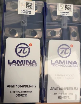 APMT1604PDTR LT30/APMT1604PDER-H2 LT15 /APMT1604PDER-M2 LT15 APMT1604PDER Пластинчатые твердосплавные пластины с ЧПУ 10 шт./кор. 3