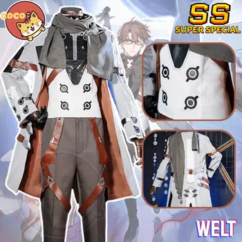 Игровой костюм для косплея Honkai Star Rail Welt, модная униформа, полный комплект одежды для ролевых игр на Хэллоуин, Новинка