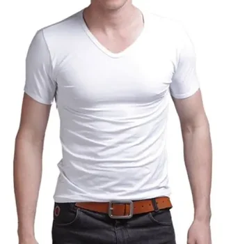 B8823, футболки с круглым вырезом, приталенная однотонная повседневная футболка с коротким рукавом