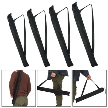 Многофункциональная складная сумка для хранения зонтов с плечевым ремнем, черные защитные чехлы от пыли, держатель для палочек на открытом воздухе