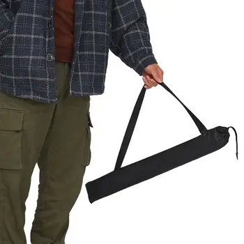 Многофункциональная складная сумка для хранения зонтов с плечевым ремнем, черные защитные чехлы от пыли, держатель для палочек на открытом воздухе 1