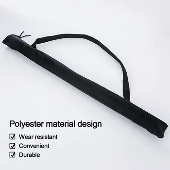 Многофункциональная складная сумка для хранения зонтов с плечевым ремнем, черные защитные чехлы от пыли, держатель для палочек на открытом воздухе 4