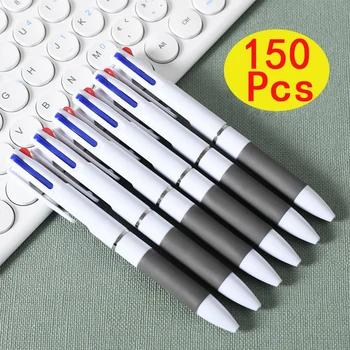 150 шт. разноцветных шариковых ручек 0,7 мм Пластиковая шариковая ручка 3 цвета Шариковая ручка Многоцветные ручки