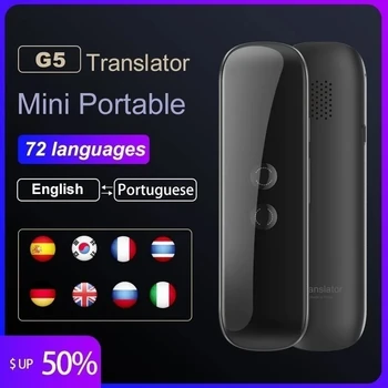Голосовой переводчик, приложение для мгновенного перевода на несколько языков, беспроводное устройство Bluetooth за границей, перевод иностранного языка в режиме реального времени