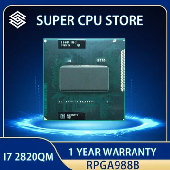 Intel Core i7-2820QM i7 2820QM SR012 CPU Процессор 8M 45W Socket G2 2,3 ГГц Четырехъядерный восьмипоточный процессор / rPGA988B