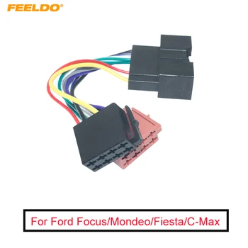 Адаптер Жгута Проводов Авторадио Аудио ISO для Ford Focus/Mondeo/Fiesta/C-Max/S-Max/Kuga Landrover Кабель Автомобильных Головных Устройств ISO