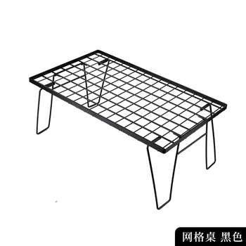 Небольшое оборудование Походный стол Складной для пикника Портативный Уличный столик Кофе Барбекю Поход на природу Платная мебель для балкона 4