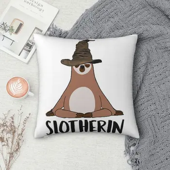 Наволочка Slotherin, чехол для подушек из полиэстера, удобная подушка для дивана, декоративные подушки, используемые для домашнего дивана в спальне