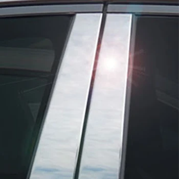 7шт Опорных стоек для Ford Explorer Sport Trac 2007 2009 2009 2010 Накладка на дверь автомобиля, окно, Наклейка, Термоаппликация, Аксессуары для укладки
