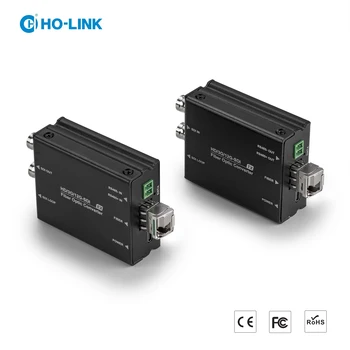 Настраиваемая дальность передачи Ho-link, совместимая с SD 3G 12G SDI в волоконно-оптический преобразователь
