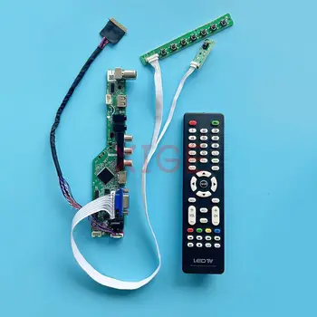 Плата драйвера ЖК-контроллера Подходит LTN156HT01 B156HB01 Аналоговый ТВ VGA + HDMI + AV + USB 15,6 
