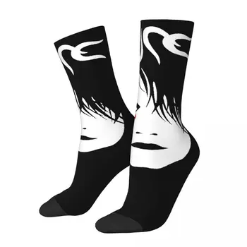 Футбольные носки в стиле ретро Love Rock Music The Cure Band, длинные носки из полиэстера для женщин и мужчин, нескользящие