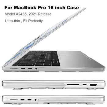 Чехол для ноутбука Macbook pro 16 A2991 A2780 M1 M2 Chip Air 13 2023 M3 Pro 14 A2992 для Macbook Pro 14 чехол 2023 Air 15,3 A2941 5