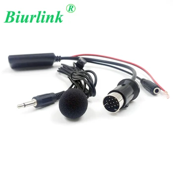 Biurlink Автомобильный CD Стерео Радио 13Pin AUX IN Аудиовход 3,5 мм Беспроводной Bluetooth 5,0 Кабель-Адаптер Микрофона Для Kenwood
