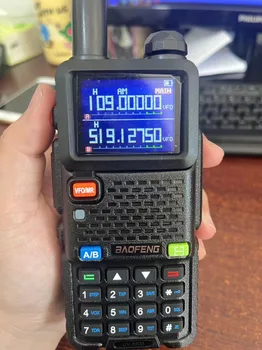 Baofeng UV-5RM Двухстороннее Радио FM Air Band RX VHF UHF USB C Скремблер Шифрует DTMF Тон Наружная Ветчинная Беспроводная Связь