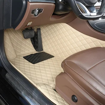 Автомобильный коврик для Mazda 6 Gh 2008 2009 2010 2011 2012 2013, водонепроницаемый кожаный ковер с бриллиантами, женский интерьерный автоаксессуар