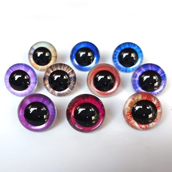 20шт 10 цветов, новый пластиковый глаз для рукоделия, защитные игрушечные глазки с шайбой 12-24 мм На выбор