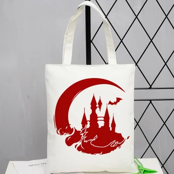 сумка для покупок castlevania, джутовая сумка, сумка для вторичной переработки, тканые сумки, многоразовые сумки, джутовая сетка cabas