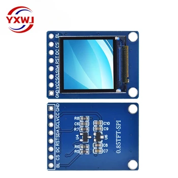 0,85-дюймовый 0,85-дюймовый цветной TFT-дисплей, модуль HD IPS LCD, светодиодный экран 128X128, Интерфейс SPI, Контроллер ST7735 для Arduino