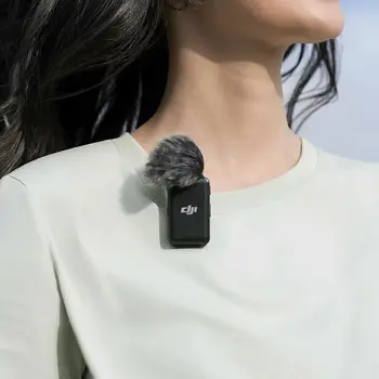 Беспроводной петличный микрофон для видеозаписи DJI, микрофон с шумоподавлением для ПК, видеоблоги для смартфонов с зарядным устройством 3