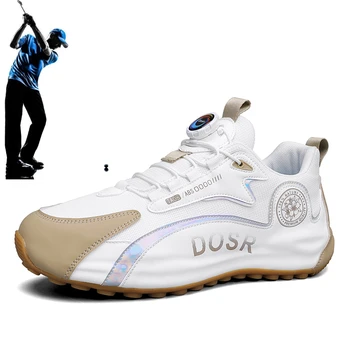 Обувь для гольфа, Мужская Модная Повседневная обувь, Мужская Уличная Спортивная обувь Для Гольфа Без Шипов, Мужская Спортивная обувь