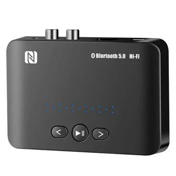 Набор приемников и передатчиков NFC Bluetooth 5.0 Стерео AUX U Диск RCA Оптический беспроводной адаптер Bluetooth для телевизора ПК Комплект автомобильных динамиков