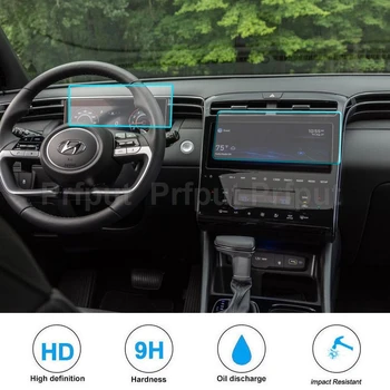 Автомобильная навигация, Закаленное стекло, ЖК-экран, Защитная пленка, наклейка для приборной панели Hyundai Santa Cruz 2022