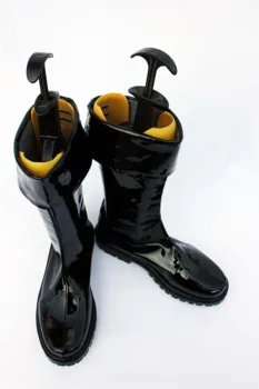 Обувь для косплея аниме Roronoa Zoro, ботинки Два года спустя, обувь для костюмированной вечеринки на Хэллоуин, черные ботинки, индивидуальный размер 1