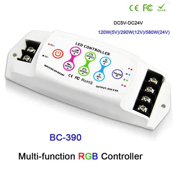 BC-390/BC-390RF 8A/CH * 3 Многофункциональный Светодиодный контроллер Magic dream color RGB без проводов для светодиодной ленты, модуля, ламповой ленты и т. Д 1