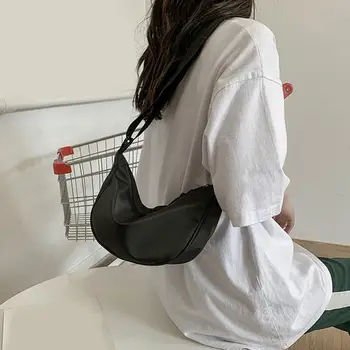 Женская сумка через плечо с регулируемым ремешком, женская сумка, водонепроницаемая сумка-Хобо, подарочная холщовая Женская сумка для клецек на одно плечо